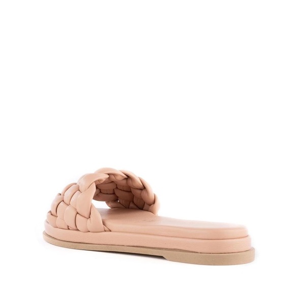 NWT Seychelles Belissima Puffy Woven Slide Sandals - Picture 3 of 5